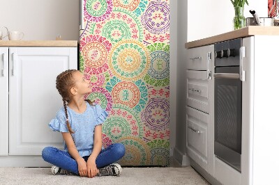 Magnetische bedrukte mat Ronde patroon