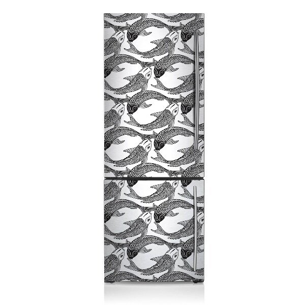 Magnetische bedrukte mat Vis koi