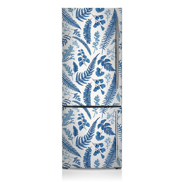 Koelkast magneet Blauwe varen