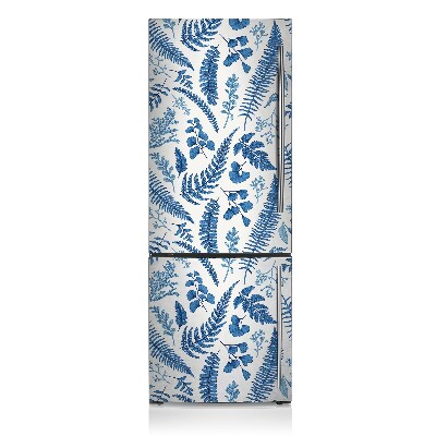 Koelkast magneet Blauwe varen