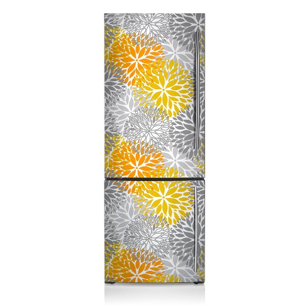 Magnetische bedrukte mat Chrysanthemums