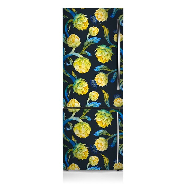 Koelkast magneet Artisjokbloemen
