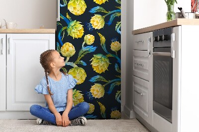 Koelkast magneet Artisjokbloemen