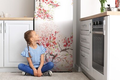 Magnetische bedrukte mat Kersebloesem