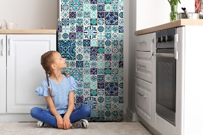 Magnetische bedrukte mat Leuk patchwork
