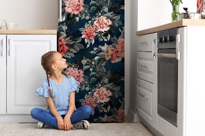 Koelkast magneet Rode pioenen