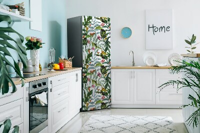 Magnetische bedrukte mat Tropische flora