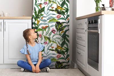 Magnetische bedrukte mat Tropische flora