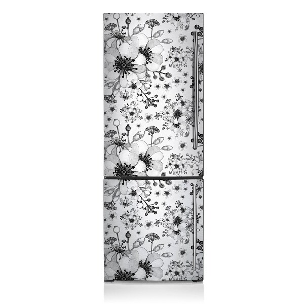 Koelkast magneet Zwart -wit patroon