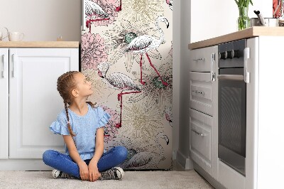 Magnetische bedrukte mat Roze vlammen