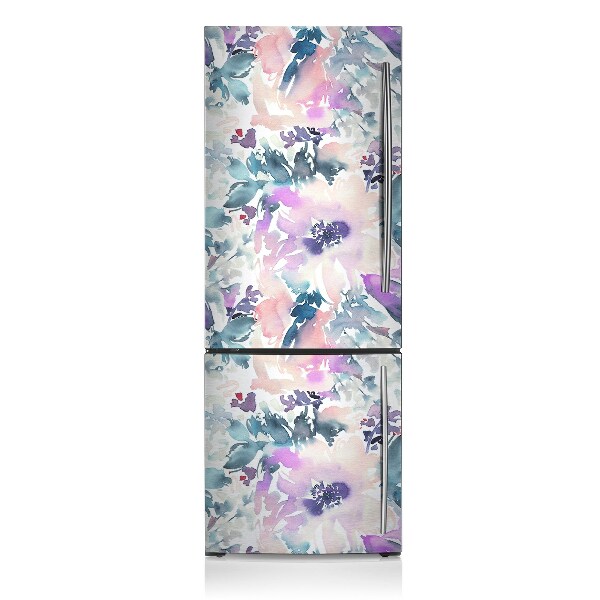 Koelkast magneet Tuin met bloemen
