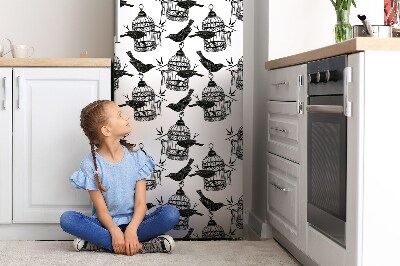 Koelkast magneet Vogelkooien
