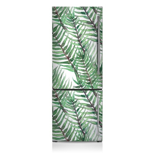 Magnetische bedrukte mat Palm bladeren