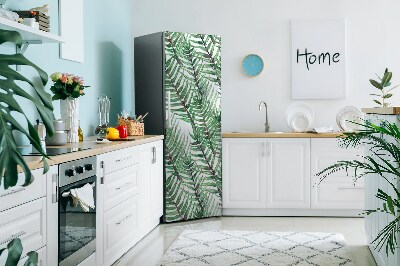 Magnetische bedrukte mat Palm bladeren