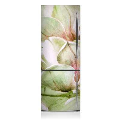 Koelkast magneet Magnolia -bloemen