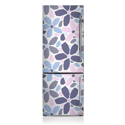 Magnetische bedrukte mat Bloemengeometrie
