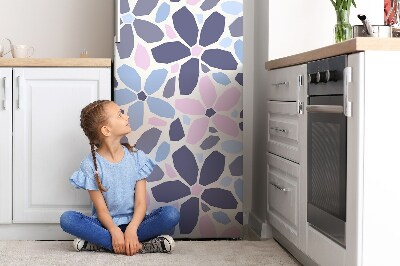 Magnetische bedrukte mat Bloemengeometrie