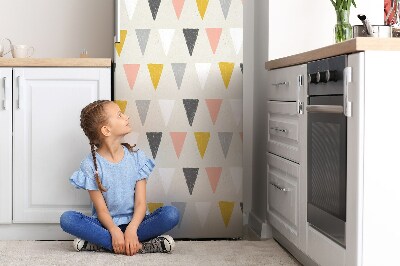 Magnetische bedrukte mat Driehoekig patroon