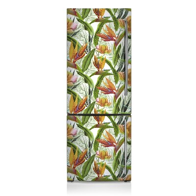 Magnetische bedrukte mat Tropische planten