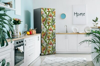 Magnetische bedrukte mat Tropische planten