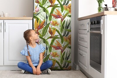 Magnetische bedrukte mat Tropische planten
