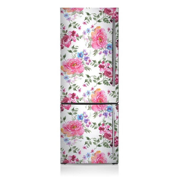 Koelkast magneet Roze aquarel