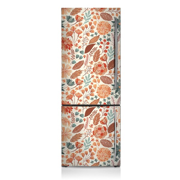 Magnetische bedrukte mat Artistieke bloemen