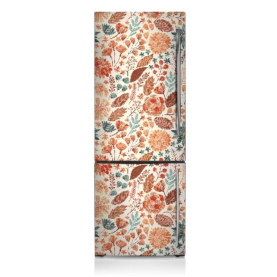 Magnetische bedrukte mat Artistieke bloemen