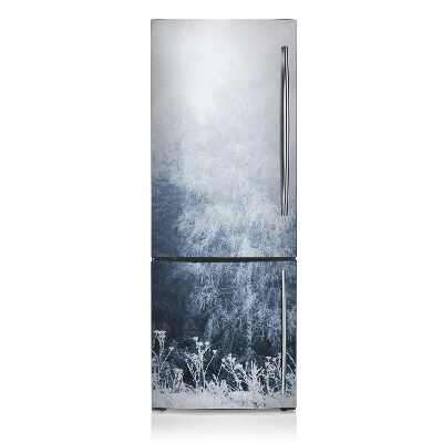 Magnetische bedrukte mat Winterbomen