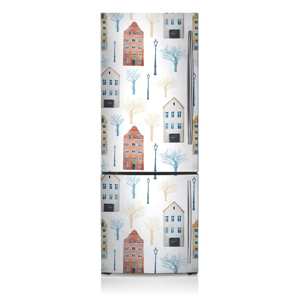 Magnetische bedrukte mat Gebouw