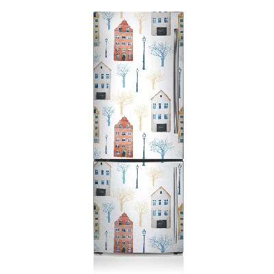 Magnetische bedrukte mat Gebouw