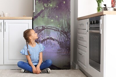 Koelkast magneet Donker bos