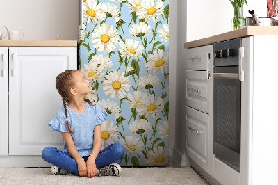 Magnetische bedrukte mat Kamille bloemen