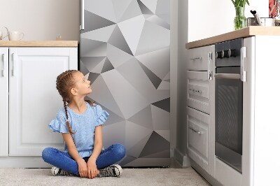 Magnetische bedrukte mat Grijze abstractie