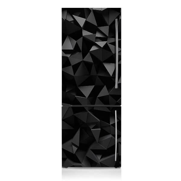 Magnetische bedrukte mat Zwarte abstractie