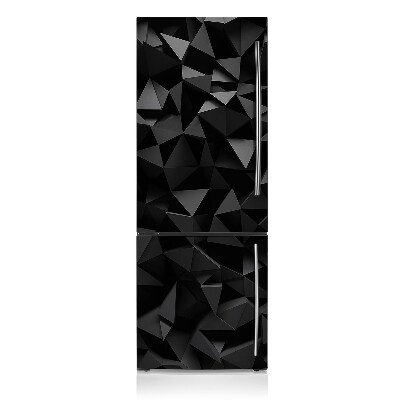 Magnetische bedrukte mat Zwarte abstractie