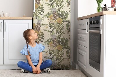 Magnetische bedrukte mat Ananas