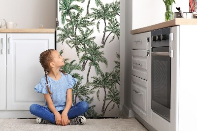 Magnetische bedrukte mat Tropen en palmbomen