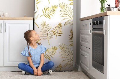 Magnetische bedrukte mat Bladeren