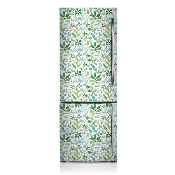 Magnetische bedrukte mat Groene bladeren