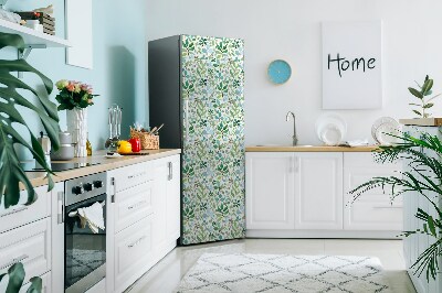 Magnetische bedrukte mat Groene bladeren