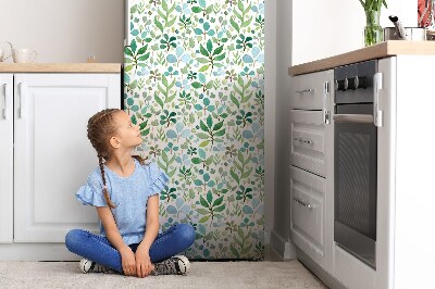 Magnetische bedrukte mat Groene bladeren