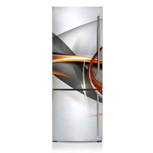 Koelkast magneet Abstracte tests