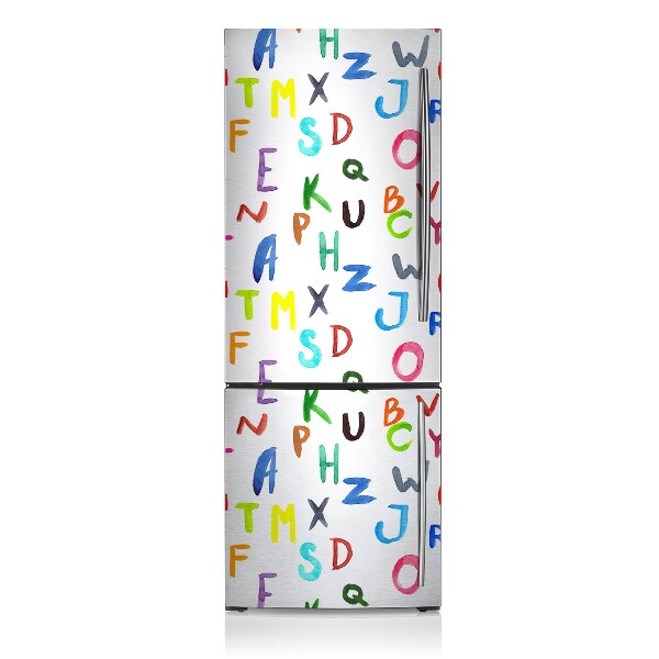 Magnetische bedrukte mat Kleurrijke letters