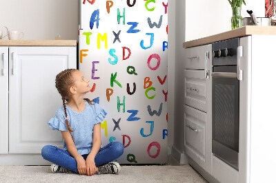 Magnetische bedrukte mat Kleurrijke letters