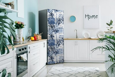 Magnetische bedrukte mat Blauwe palmbomen