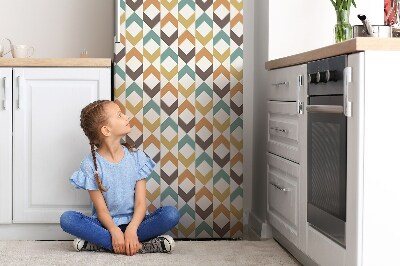Magnetische bedrukte mat Retro -stijl patronen