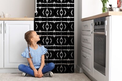 Magnetische bedrukte mat Zwarte samenvatting