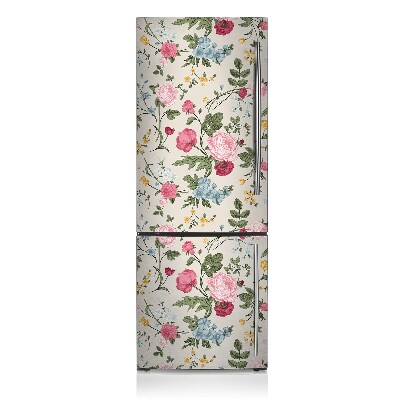 Koelkast magneet Kleurrijke bloemen