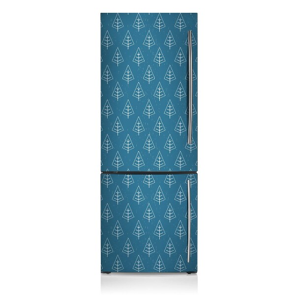 Magnetische bedrukte mat Blauw bos